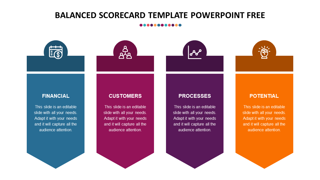 Free - Effective Balanced Scorecard Template PowerPoint Design